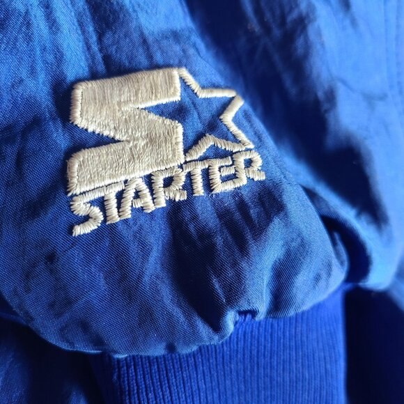 Vintage Seattle Seahawks Starter Pro Line Men’s Full Snap Bomber Jacket Size L - Picture 6 of 16